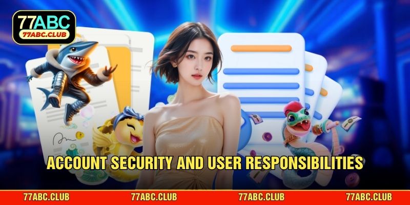 Account security and user responsibilities
