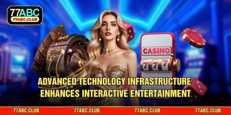 Advanced technology infrastructure enhances interactive entertainment