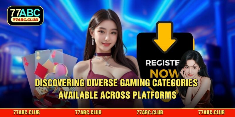 Discovering diverse gaming categories available across platforms