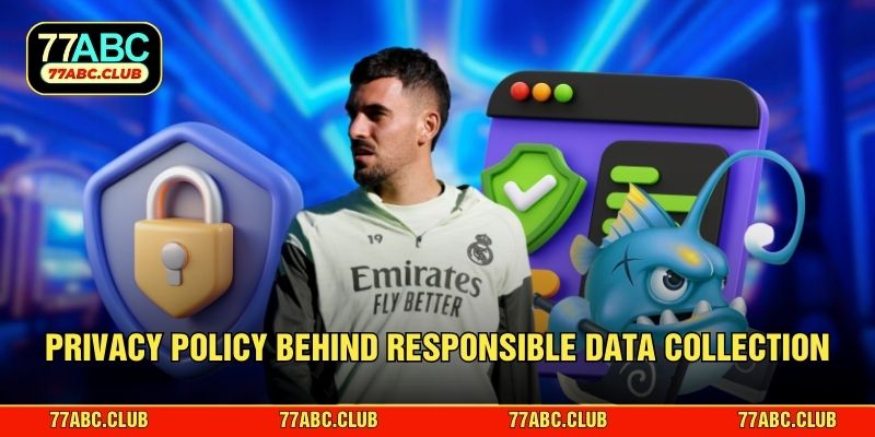 Privacy policy behind responsible data collection