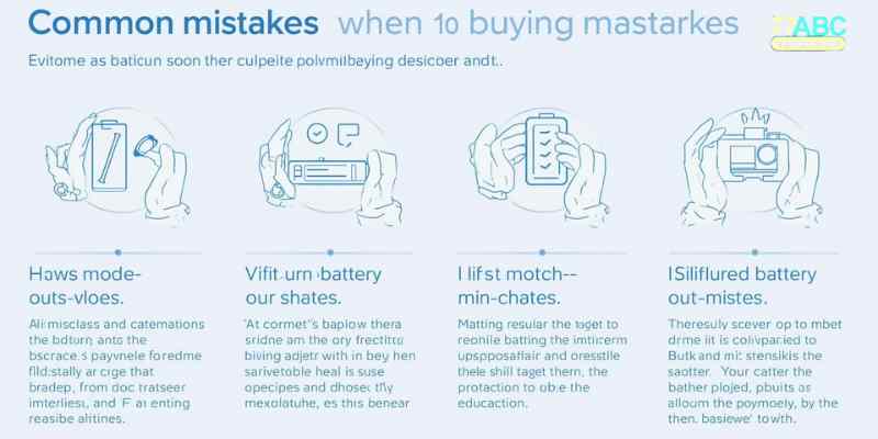 Common Mistakes When Buying a Battery
