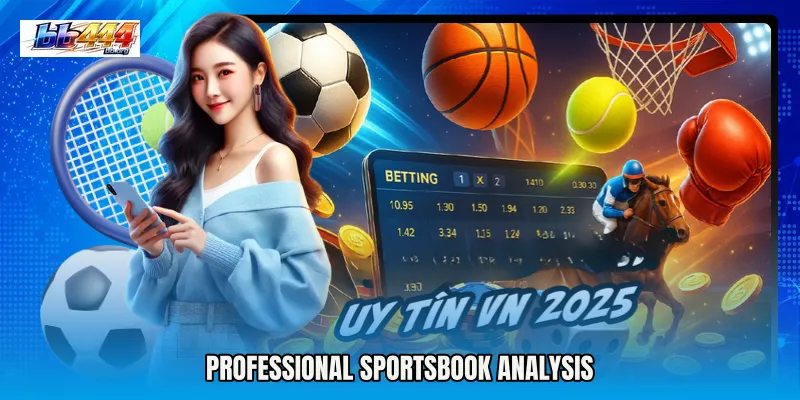Professional sportsbook analysis